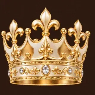 Ornate royal crown — SuperSpin