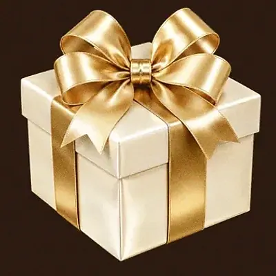 Ribboned gift box — SuperSpin