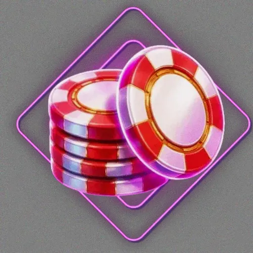 Poker table with cards