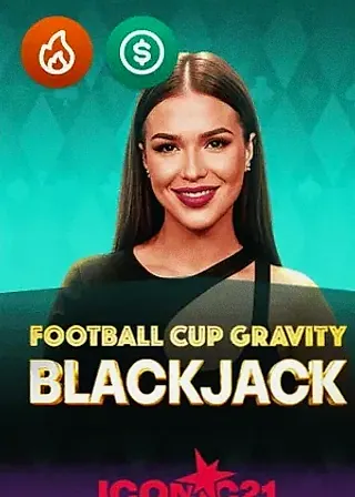 Football Cup Gravity Blackjack live game cover