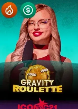 Gravity Roulette live game cover