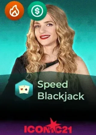 Speed Blackjack live game cover