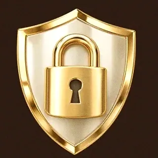Shield with padlock — SuperSpin