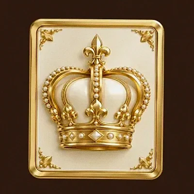 Crown emblem card — SuperSpin