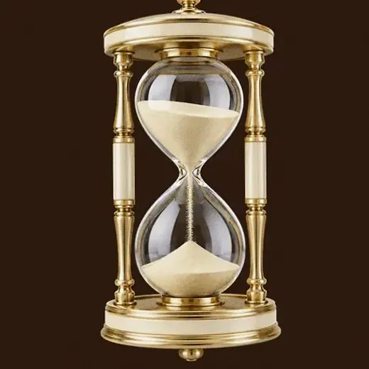 Ornate hourglass — SuperSpin