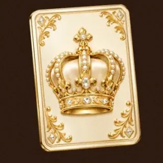 Royal crown card — SuperSpin